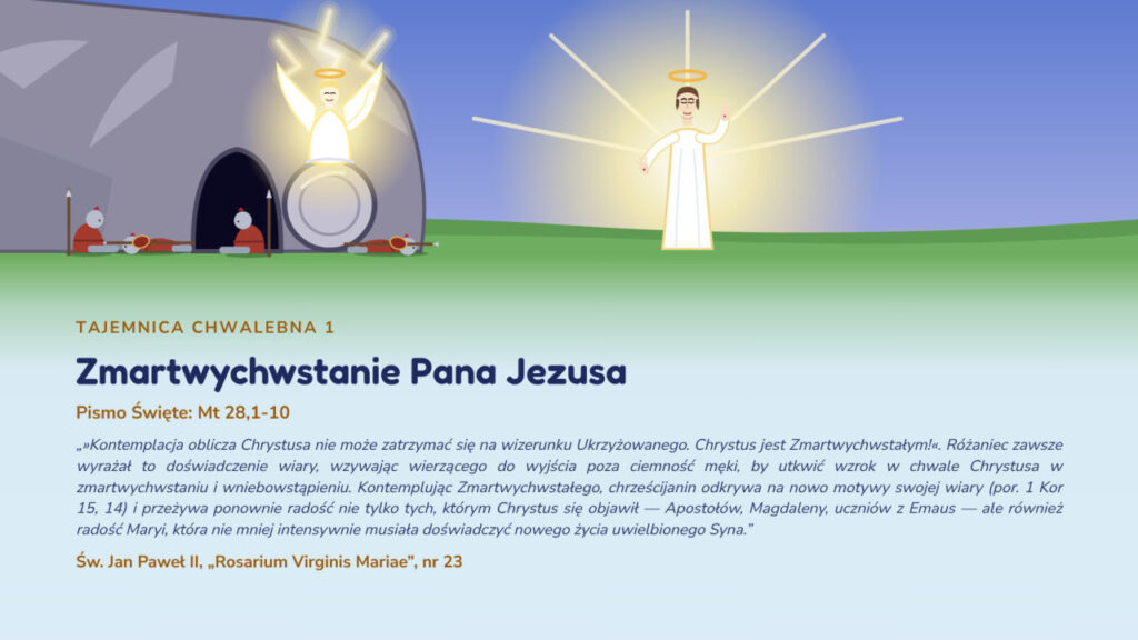 Tajemnica Chwalebna 1 – Zmartwychwstanie Pana Jezusa
